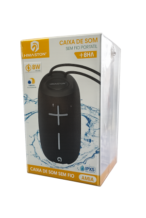 CAIXA DE SOM HMASTON SEM FIO PORTATL AM14 