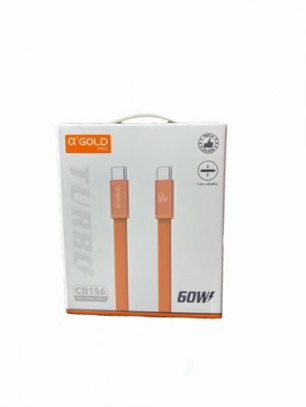 CABO CARREGADOR TURBO TIPO-C 60W OXGOLD