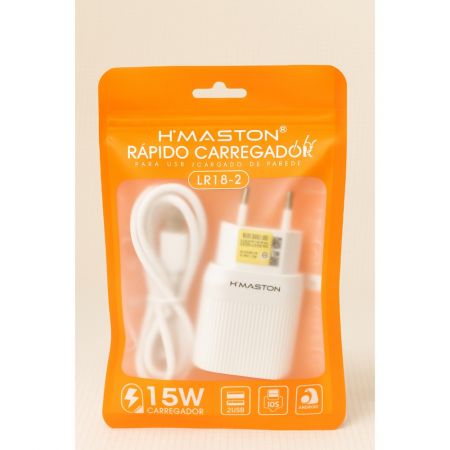 CARREGADOR HMASTON RAPIDO LIGHTNING 